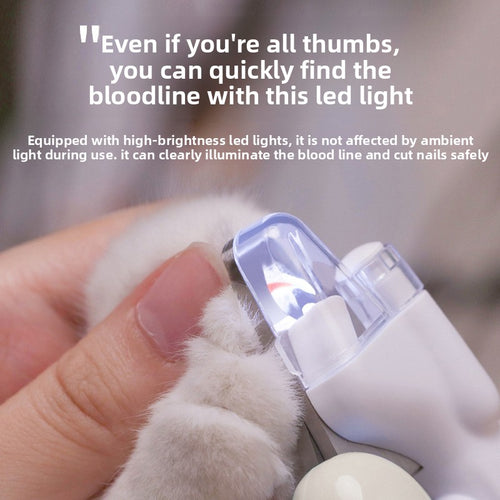 PawsTrim | LED Pet Nail Clipper for Cats and Dogs